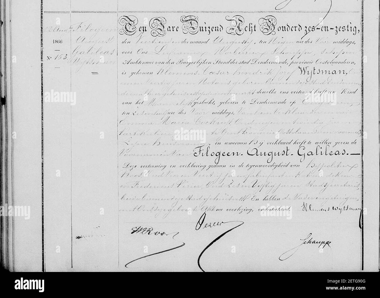 Philogène Auguste Galilée Wytsman Stock Photo Alamy