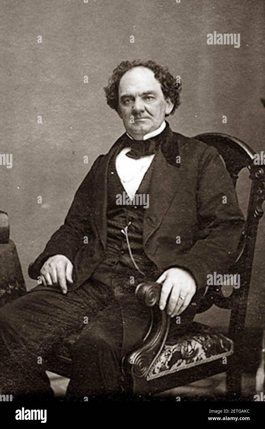 Phineas Taylor Barnum Stock Photo - Alamy