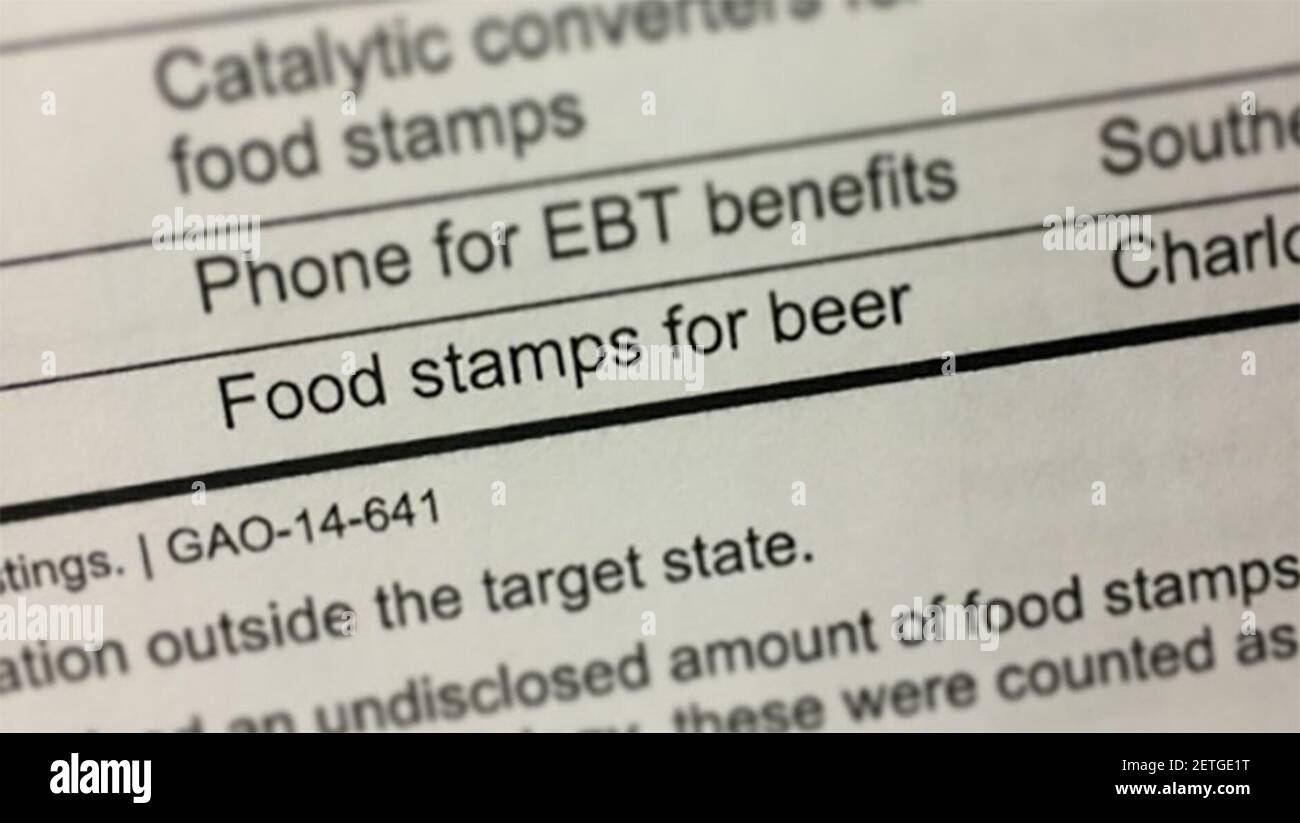 Phone for EBT benefits Stock Photo Alamy