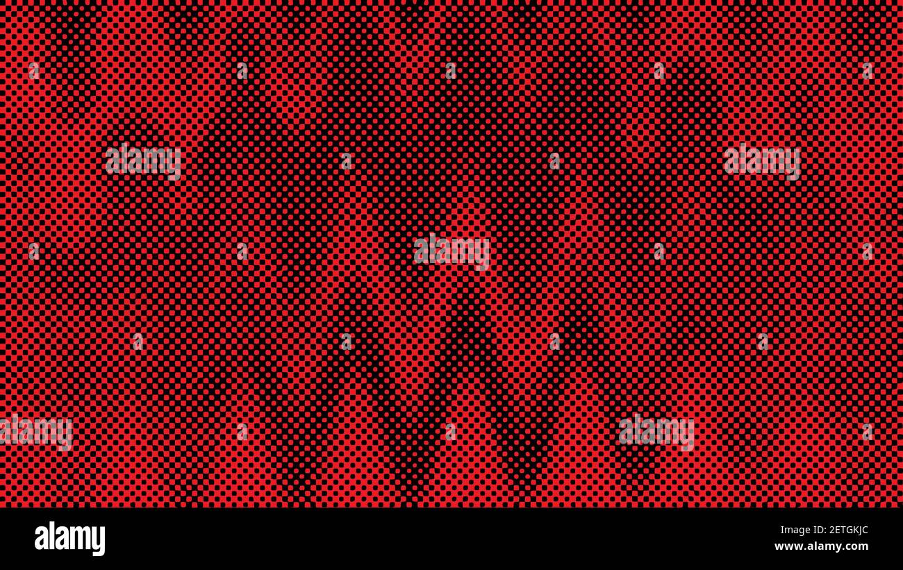 An abstract red and black wavy halftone background image Stock Photo ...