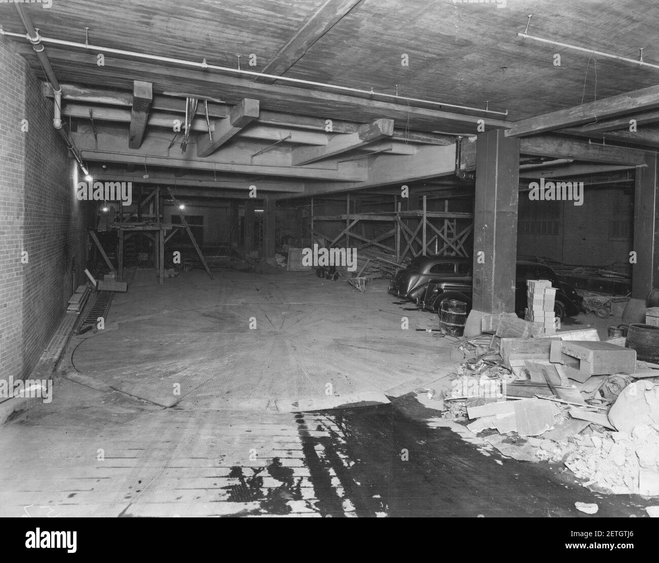 Photograph of the Loading Dock from the Interior of the National