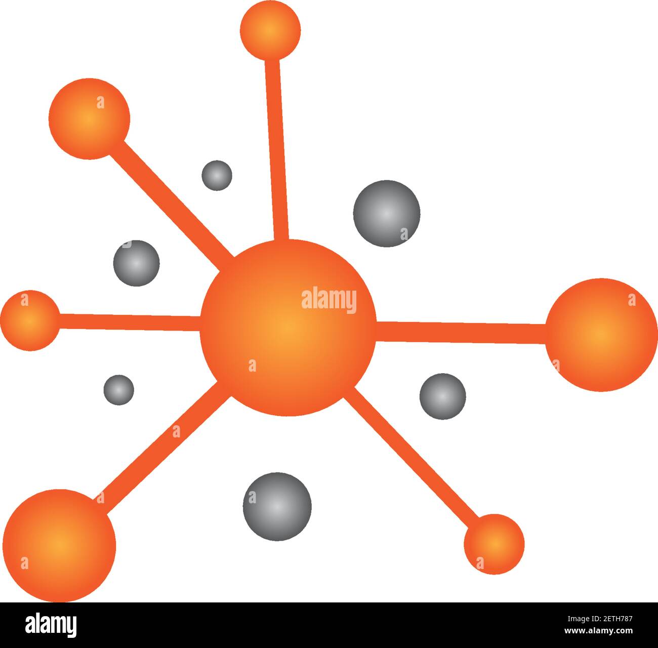 Molecule logo template vector icon illustration design Stock Vector ...