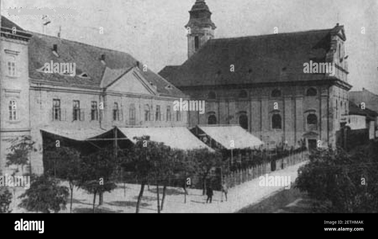 Piata libertatii 1911. Stock Photo
