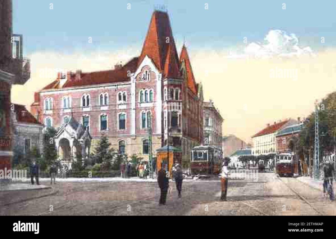 Piata Sfanta Maria Timisoara 19101 Stock Photo Alamy