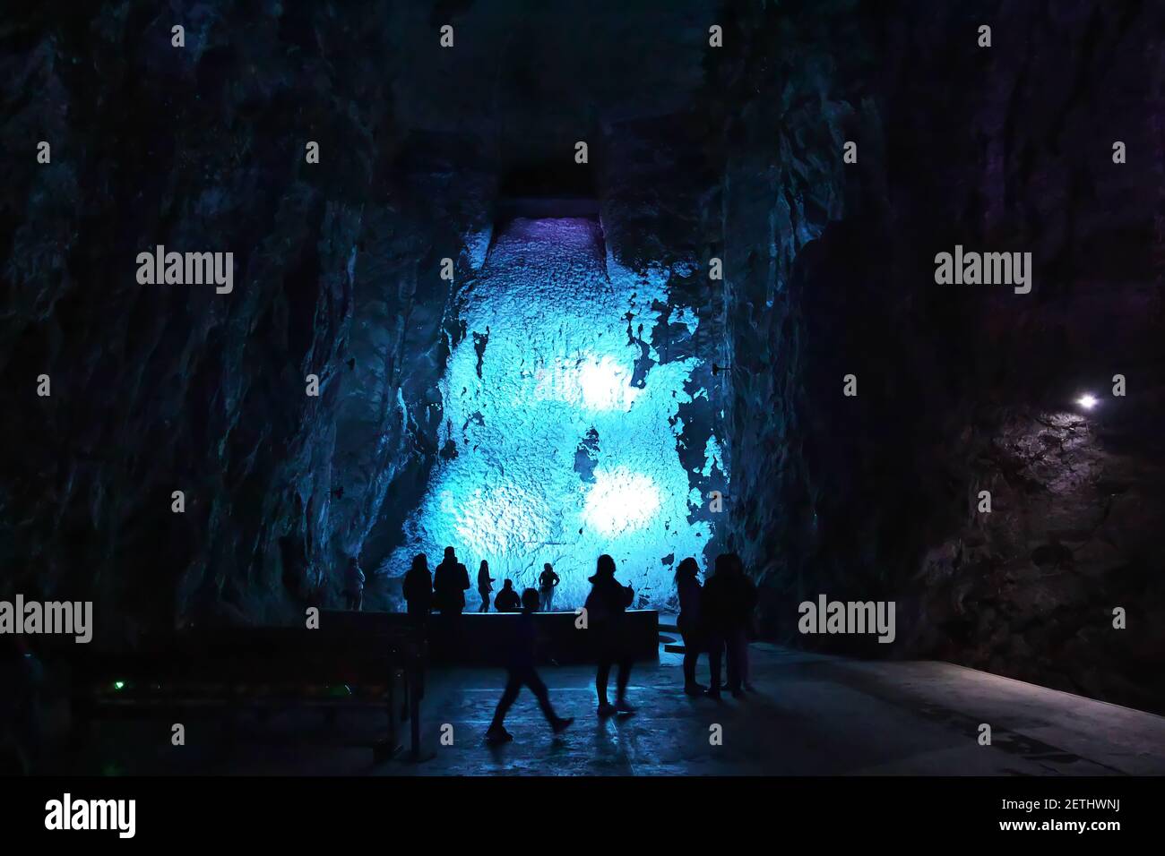 The salt mine in Zipaquira, Colombia, South America Stock Photo Alamy