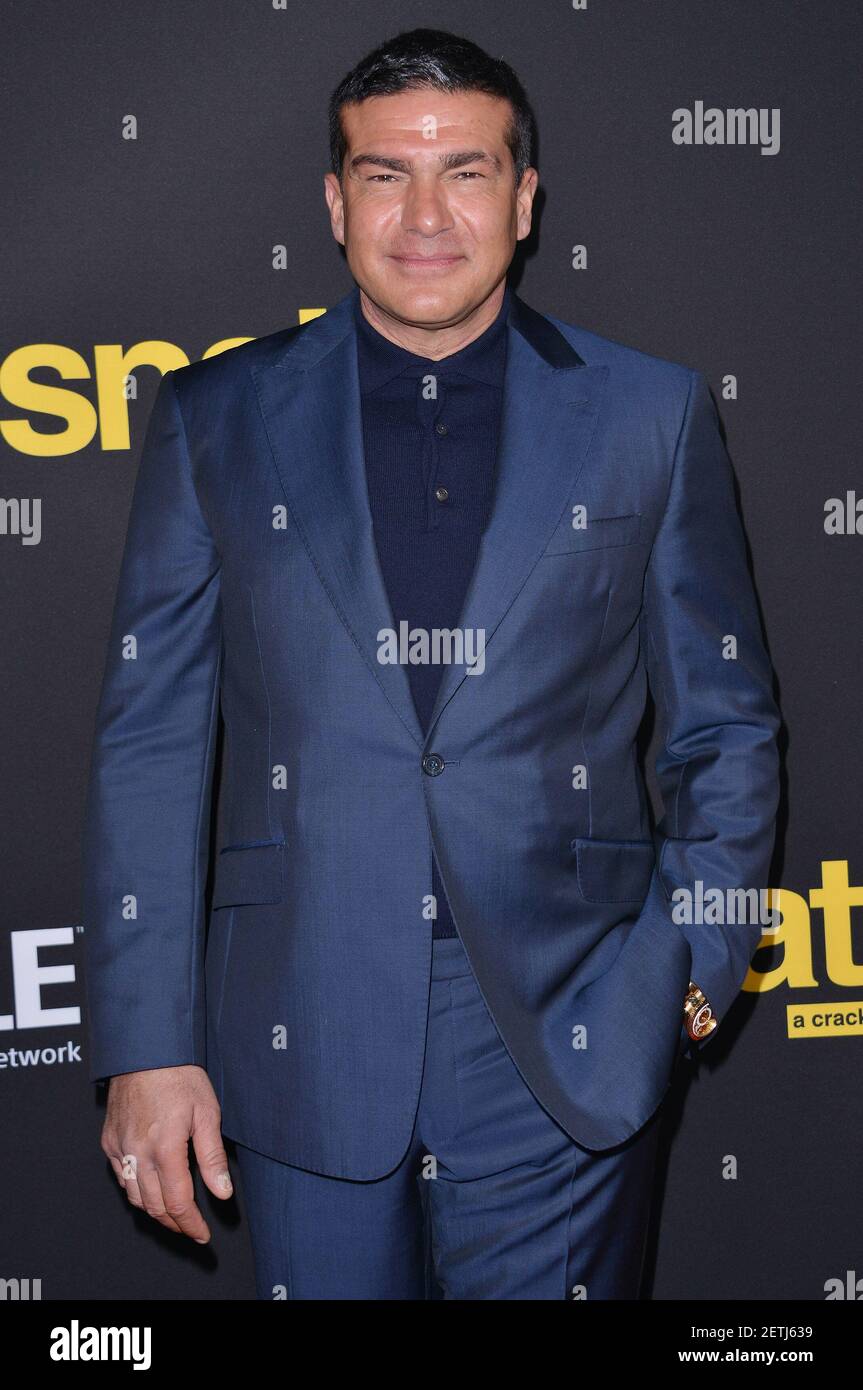 Tamer Hassan arriving at the Crackle’s Original Series “Snatch” Premiere held at the ArcLight Cinemas Culver City in Culver City, CA on Thursday, March 9, 2017. (Photo By Sthanlee B. Mirador) *** Please Use Credit from Credit Field *** Stock Photo