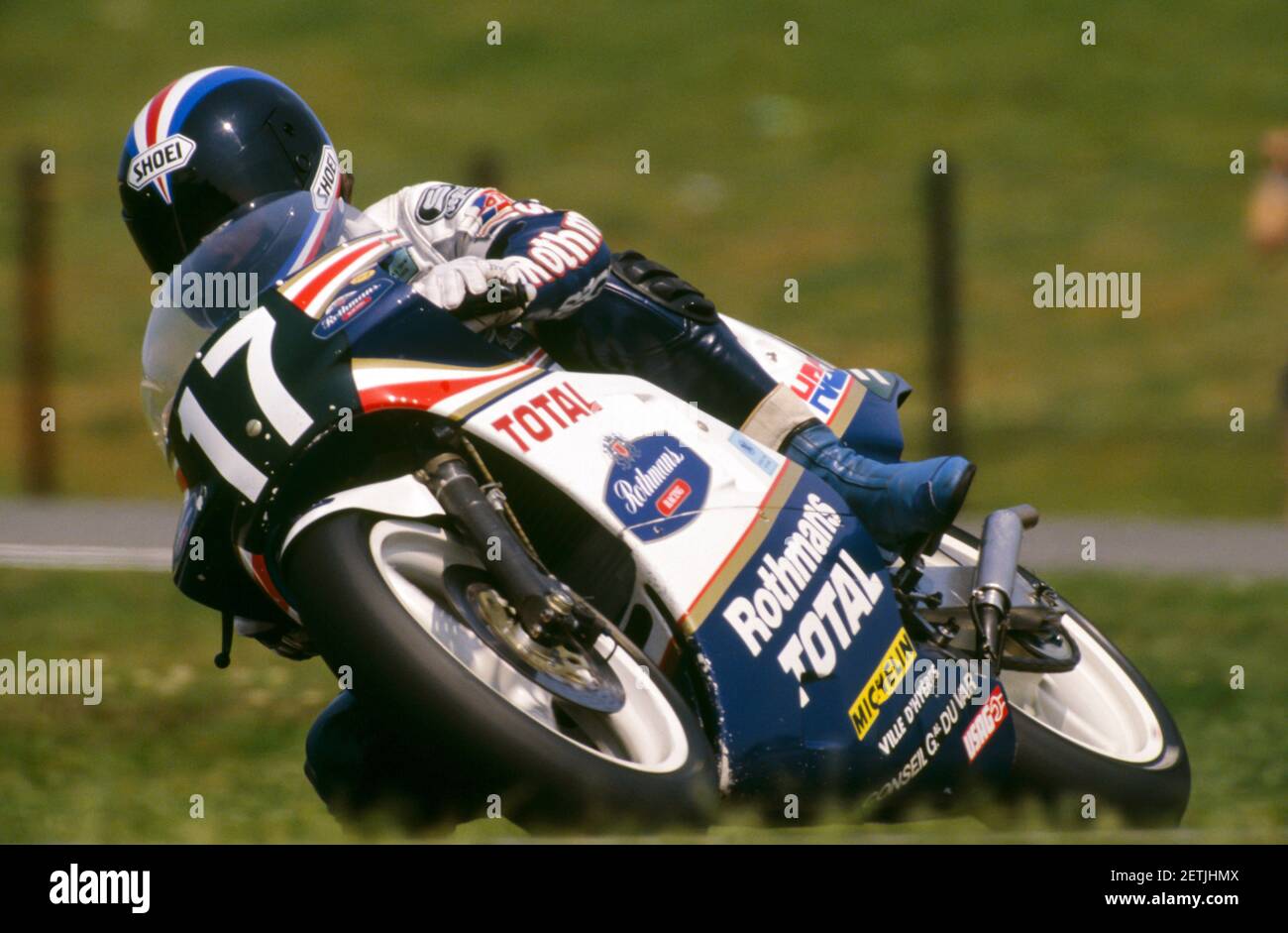 Jean Francois Balde, (FR), Honda 250, motorcycle season 1986 Stock Photo -  Alamy