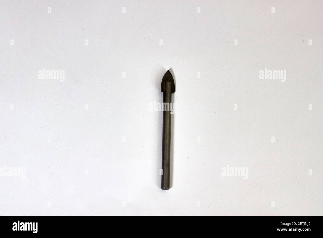 Drill bit for drilling on glass and ceramics Stock Photo Alamy
