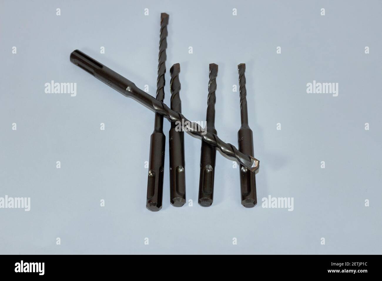 Drill bit for drilling holes in concrete, brick Stock Photo Alamy