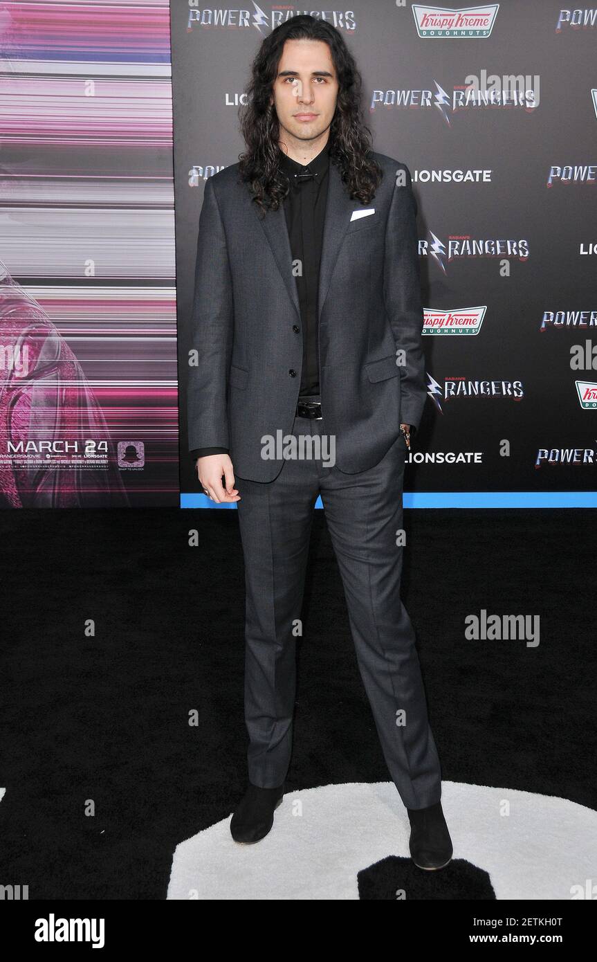 Nick Simmons arrives at “Saban’s Power Rangers” Los Angeles Premiere