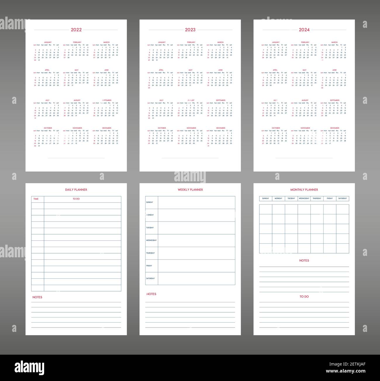Individual Calendar Pages 2025