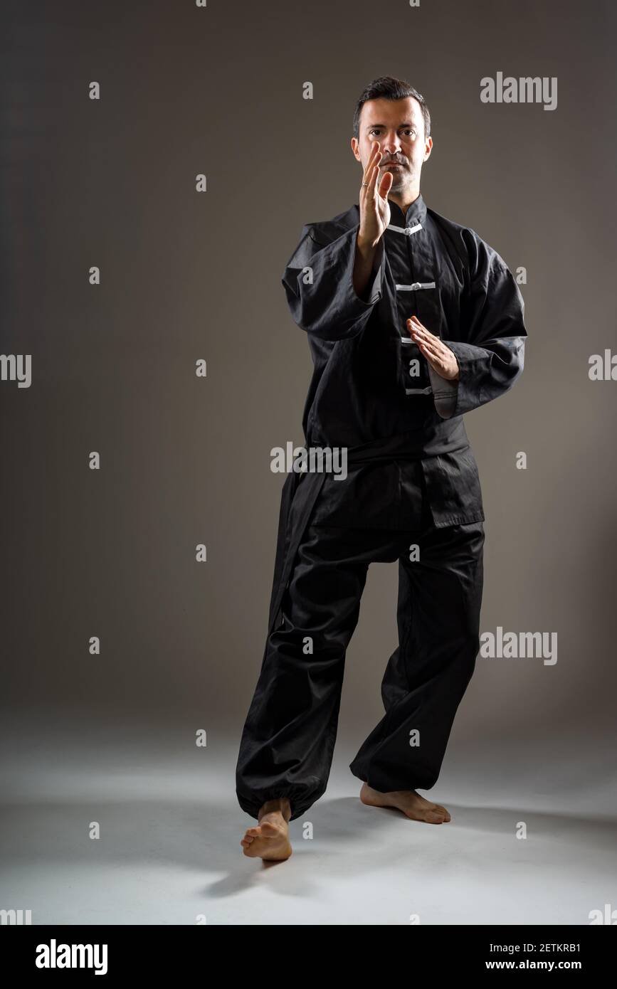 Tai Chi instructor martial arts Stock Photo Alamy