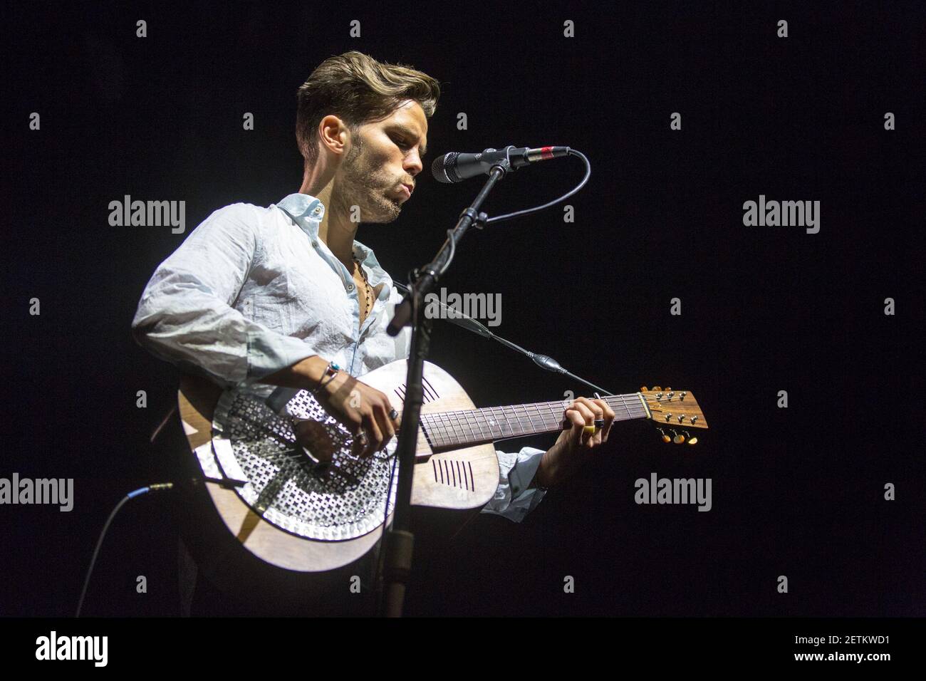 JJ Julius Son (Jökull Júlíusson) of Kaleo during their Cleopatra World