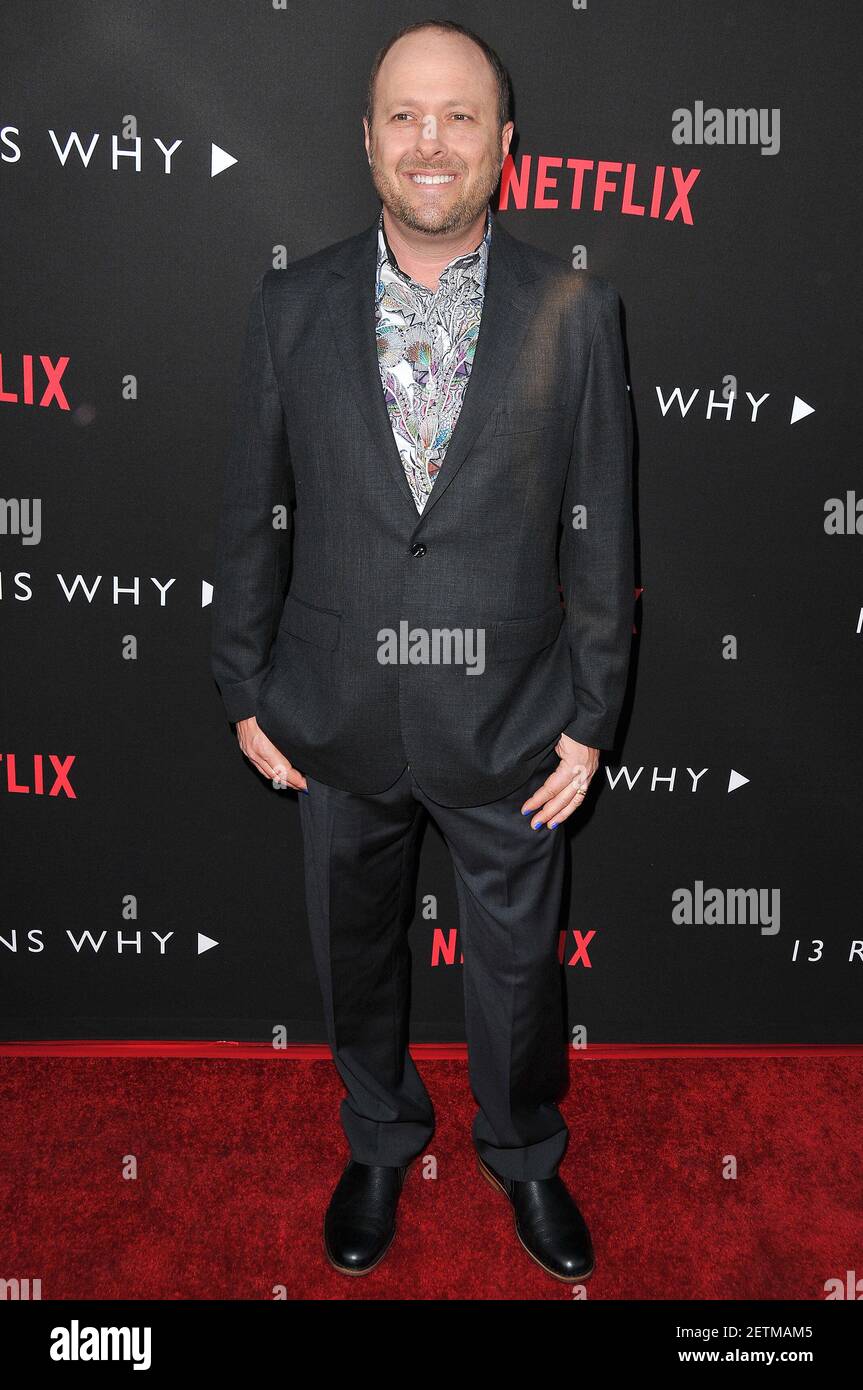 Author Jay Asher at Netflix's "13 Reasons Why" Los Angeles Premiere held at the Paramount