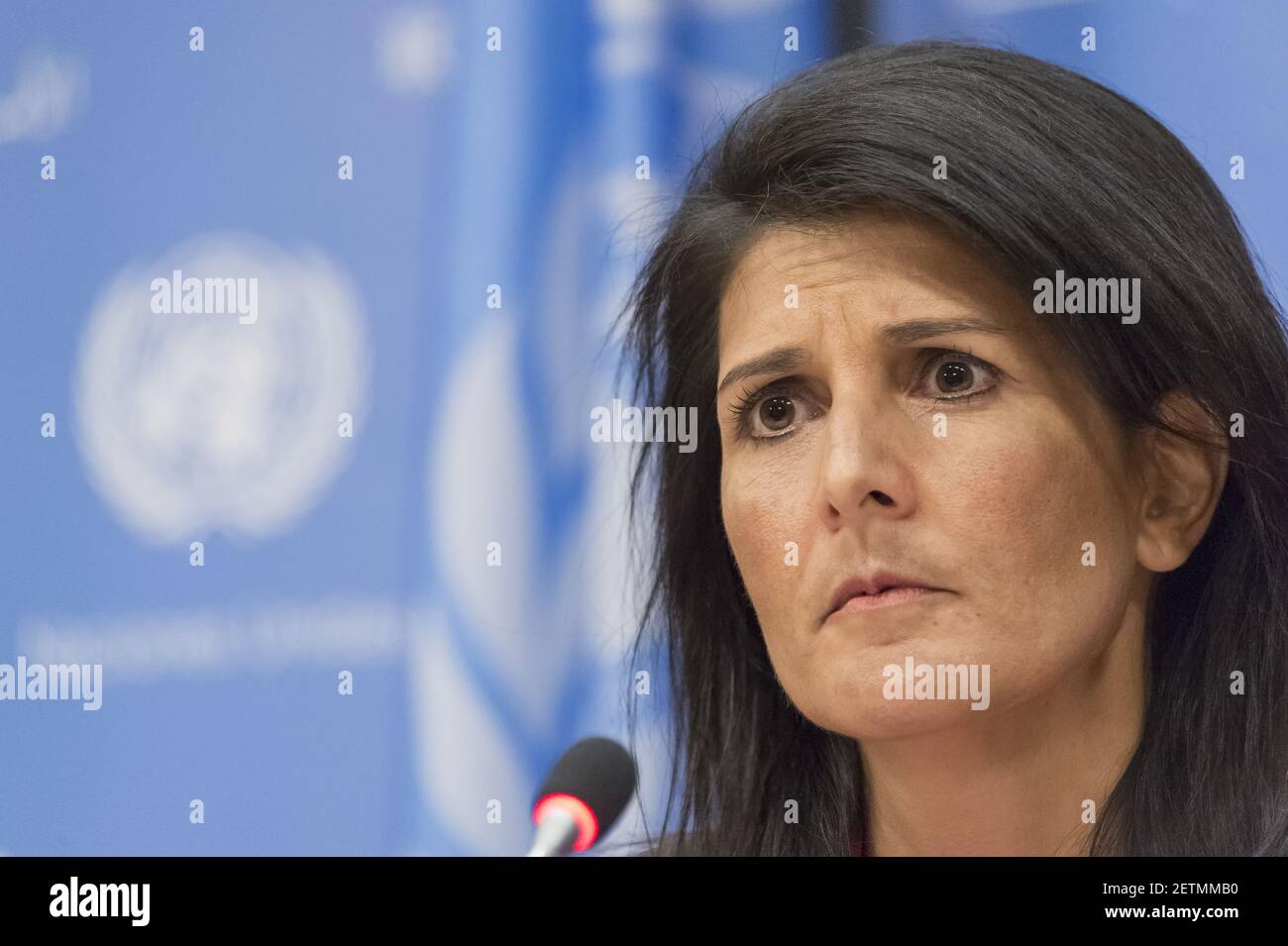 Us Permanent Representative To The United Nations Ambassador Nikki Haley President Of The 9095