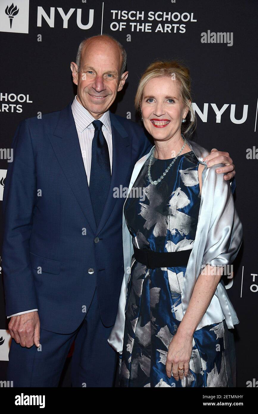 Jonathan tisch and dean allyson green attends the nyu tisch school of