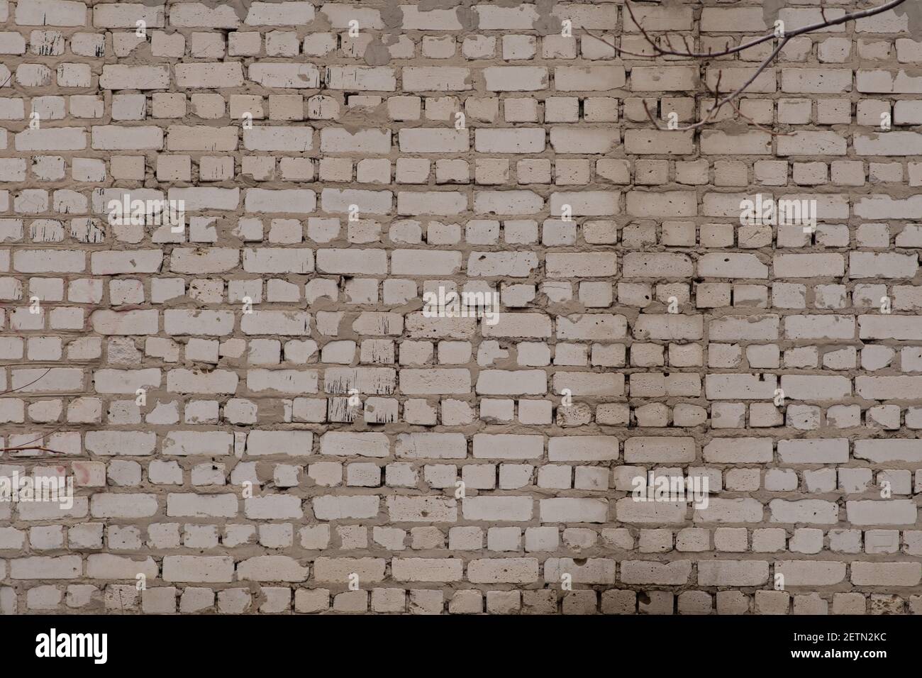 horizontal part of black painted brick wall Stock Photo - Alamy