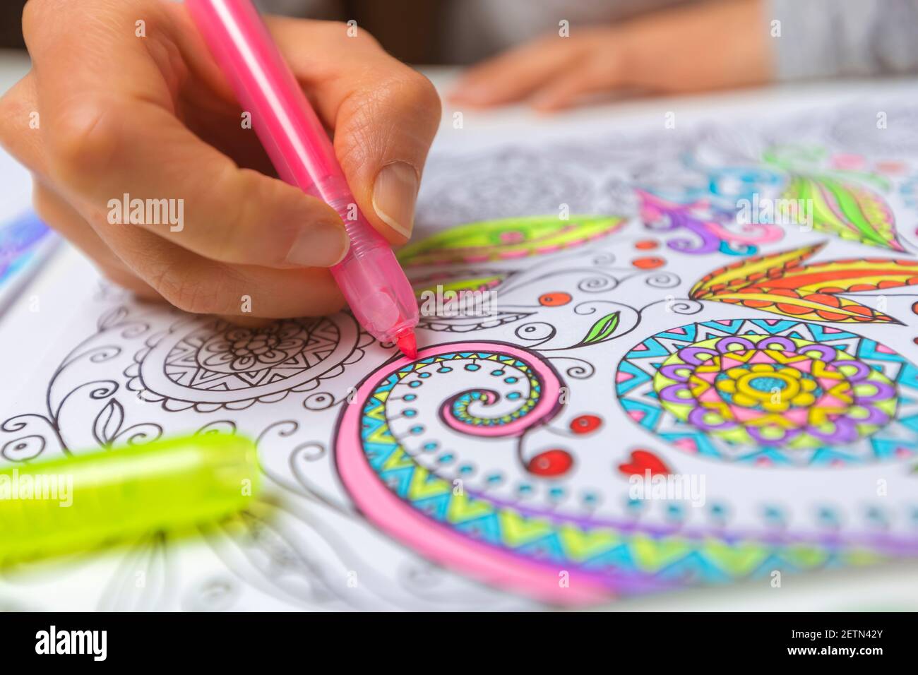 Concentration Coloring Pages