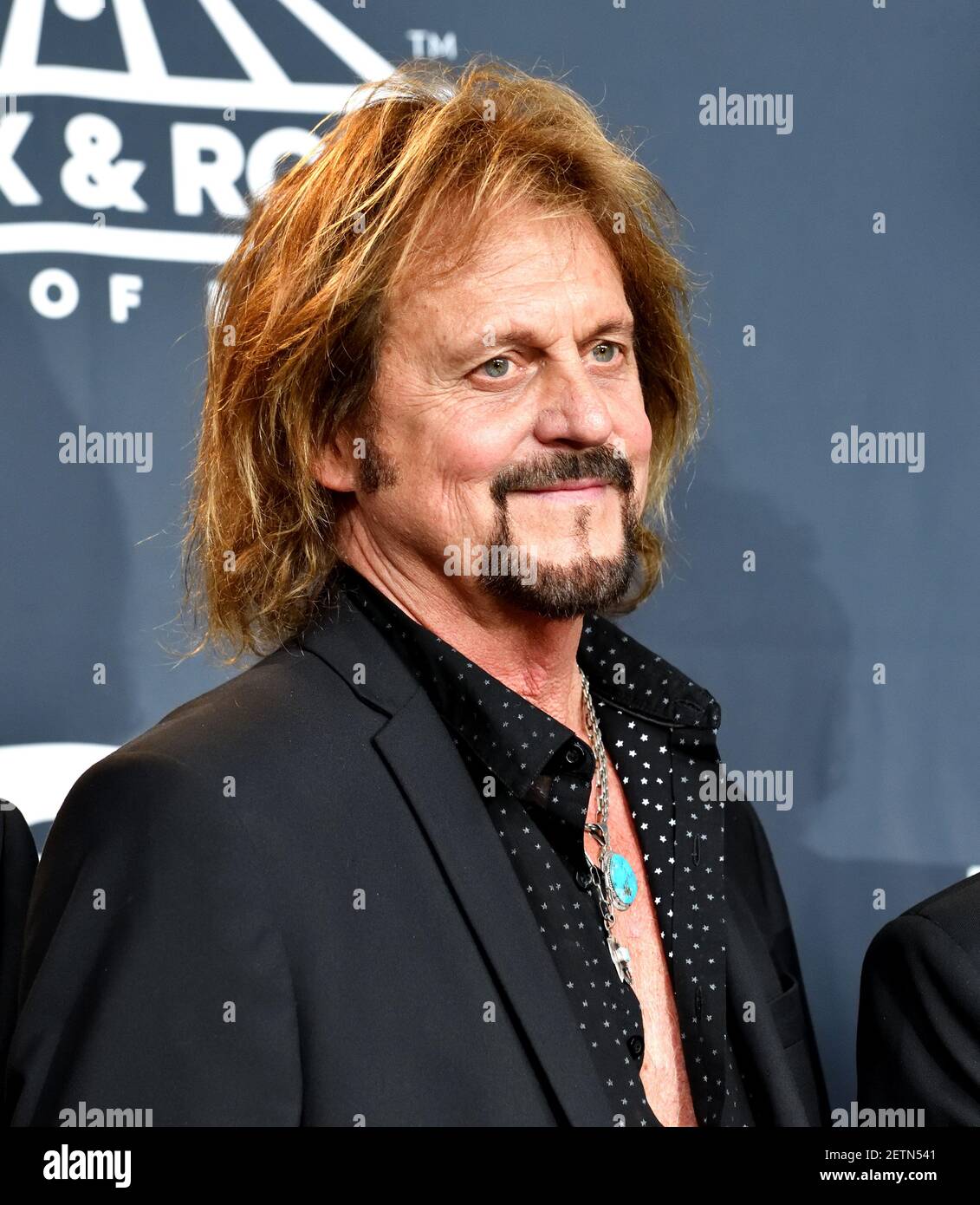 Greg Rolley 2017 inductee Gregg Rolie of Journey attends the Press Room at the 32nd ...