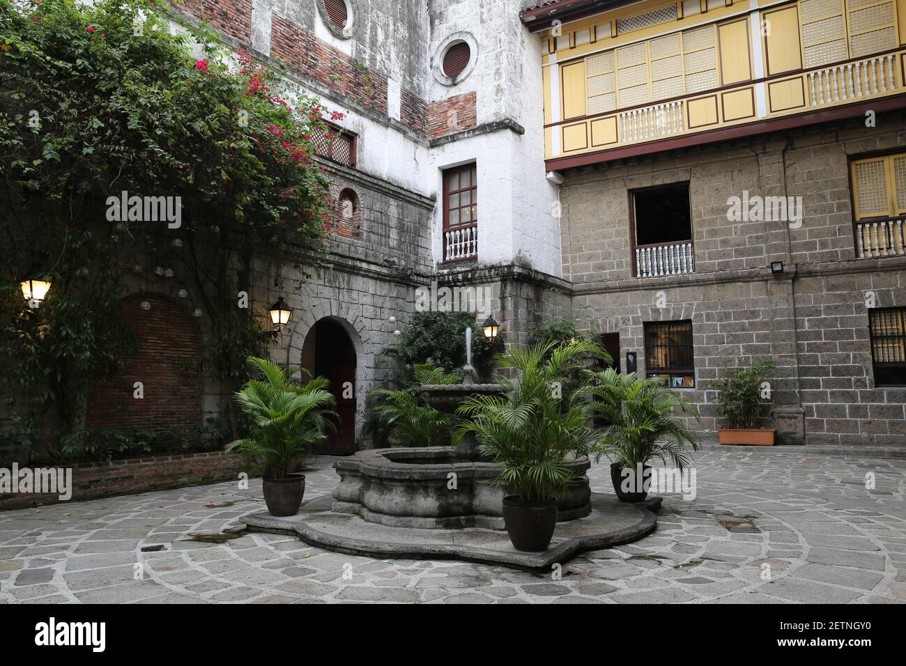 Manila Spanish Colonial Architecture High Resolution Stock Photography