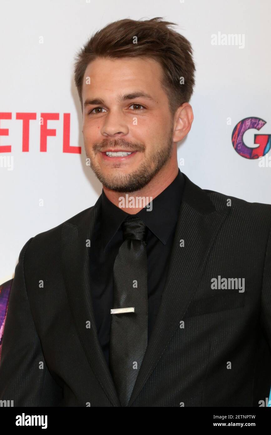 LOS ANGELES - APR 17: Johnny Simmons at the 'Girlboss' Premiere Screening at ArcLight Theater on April 17, 2017 in Los Angeles, CA *** Please Use Credit from Credit Field *** Stock Photo
