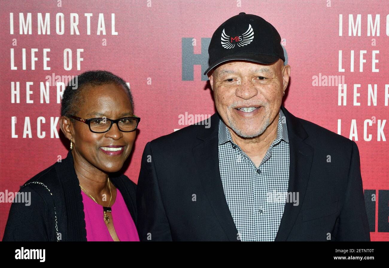 Actor John Beasley and wife Judy attend the HBO Films presentation of ...