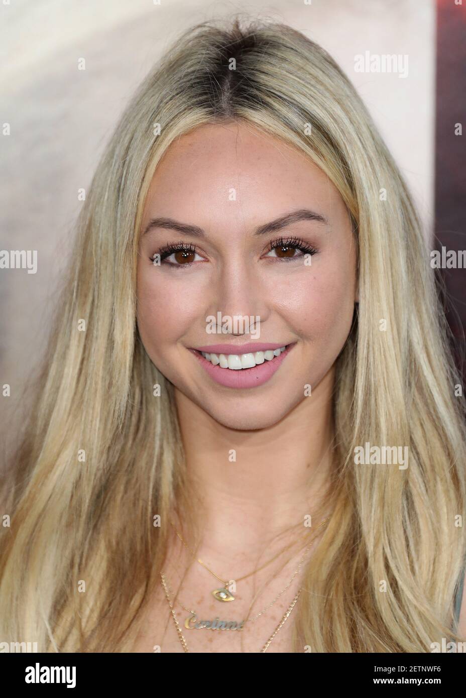 HOLLYWOOD, CA APRIL 18 Corinne Olympios at the Los Angeles premiere