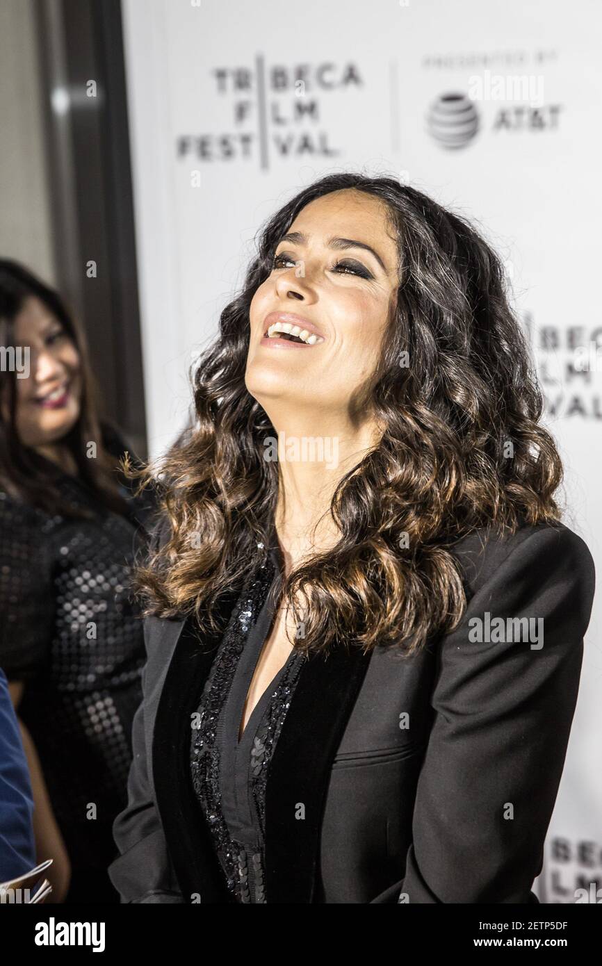 Actress Salma Hayek from '11th Hour' attends the Shorts Program New