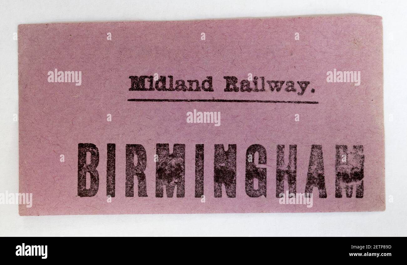 The midland railway map hi-res stock photography and images - Alamy