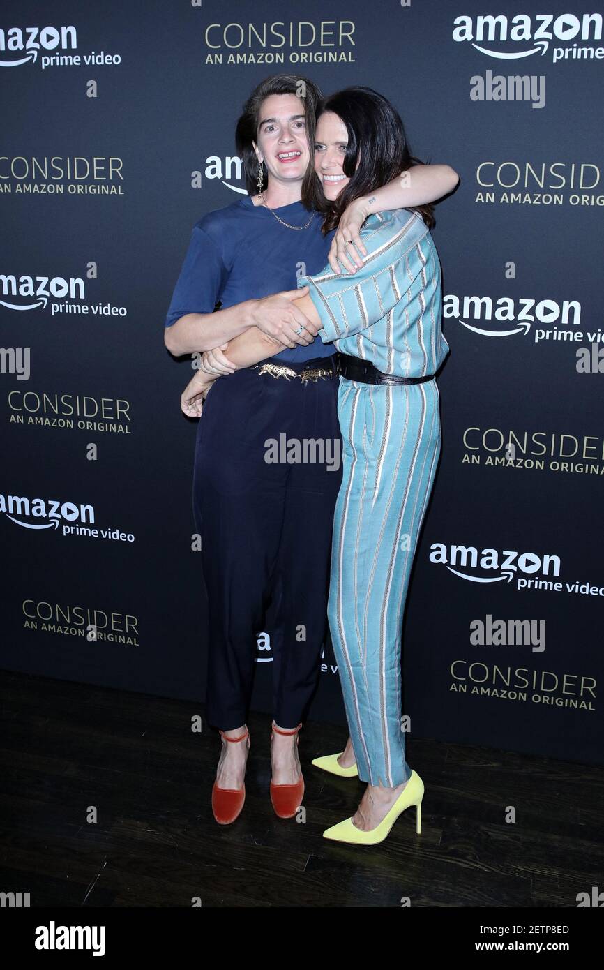 Gaby Hoffmann, Amy Landecker at the Amazon's "Transparent" Special  Screening Los Angeles held at the Hollywood Athletic Club on April 22, 2017  in Los Angeles, California, United States (Photo by Art Garcia) ***