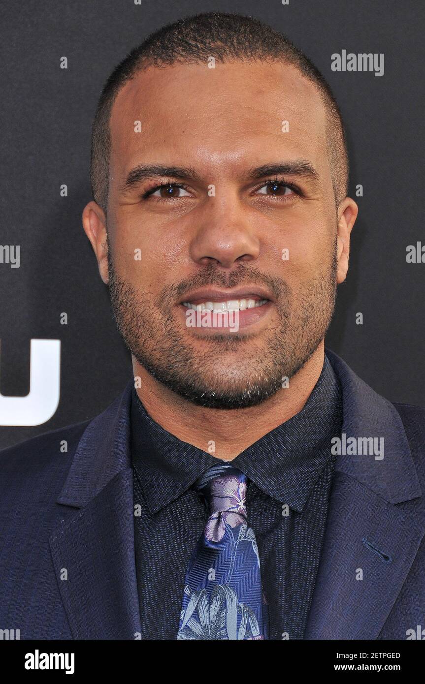O T Fagbenle arrives at Hulu's "The Handmaid's Tale" Premiere held at