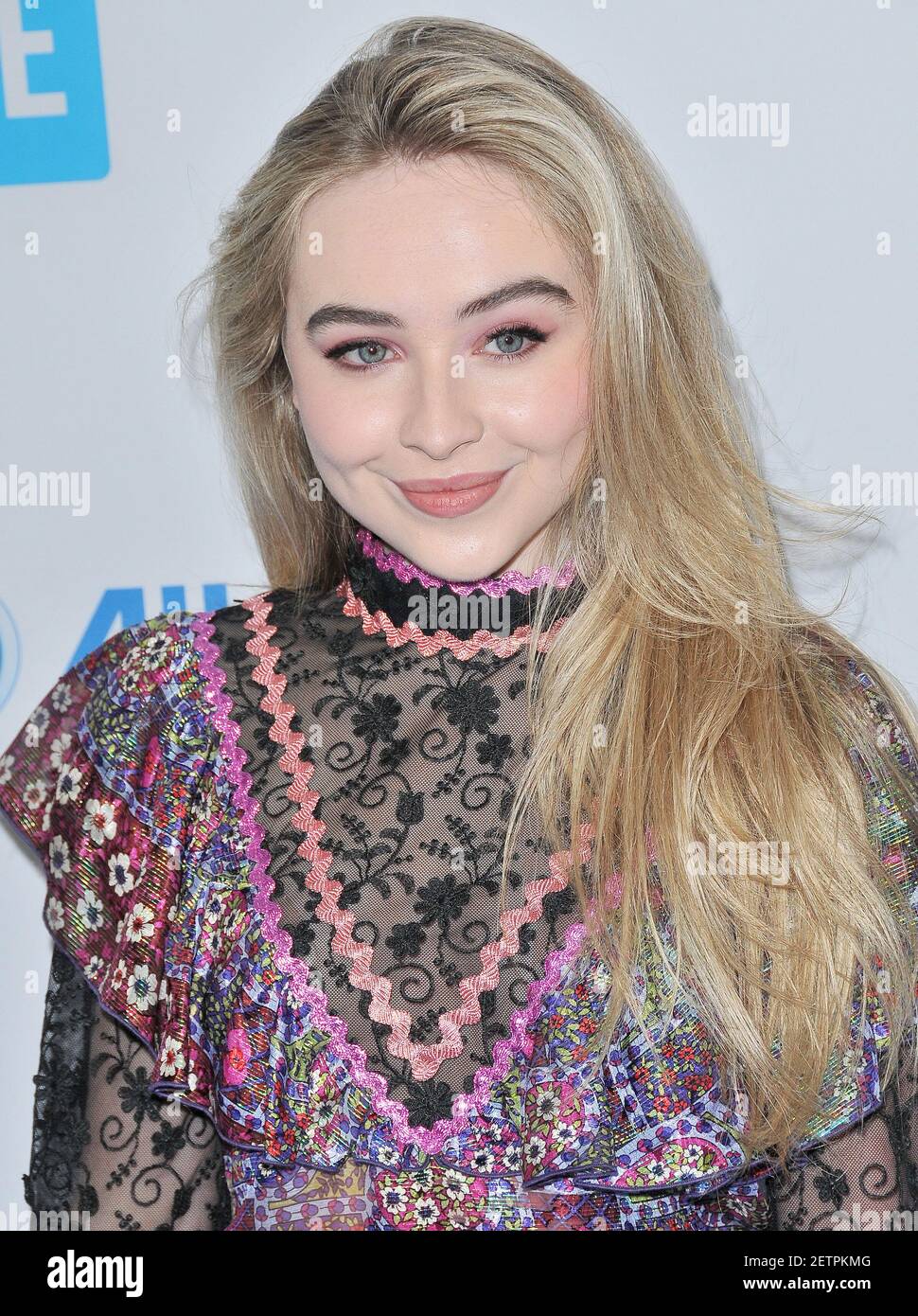 Sabrina Carpenter arrives at We Day California 2017 held at The Forum