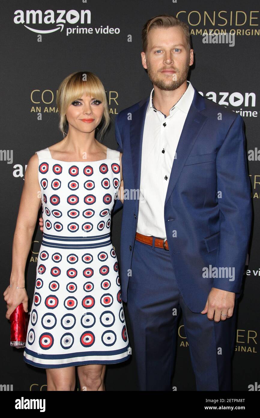 Christina Ricci and David Hoflin at Emmy FYC Screening For Amazon's "Z: The  Beginning Of Everything" held at The Hollywood Athletic Club on April 27,  2017 in Hollywood, California, United States (Photo