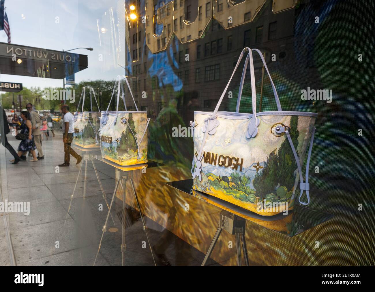 London UK 11 March 2020 Louis Vuitton x Jeff Koons: a Van Gogh