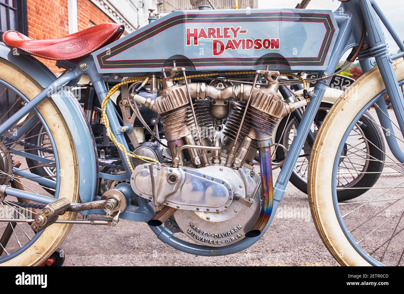 Vintage Harley Davidson 8 valve Boardtrack Racer Motorcycle at