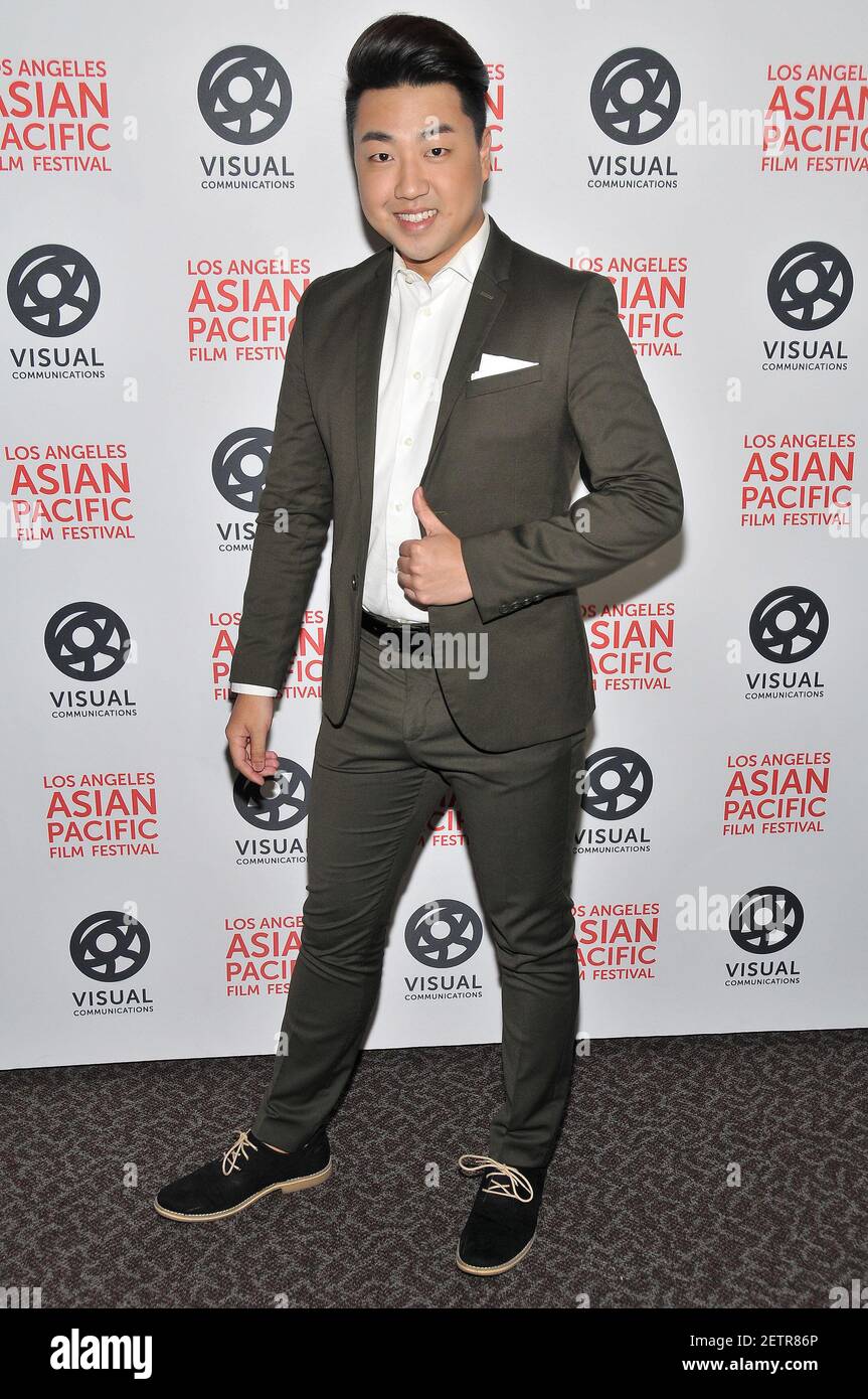 Actor Josh Crowe at the 2017 Los Angeles Asian Pacific Film Festival ...