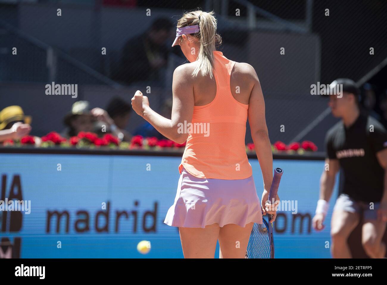 Russian Maria Sharapova during Mutua Madrid Open Tennis 2017 at Caja Magica  in Madrid, May 06, 2017. Spain. (Photo by BorjaB.Hojas/Alter Photos) ***  Please Use Credit from Credit Field *** Stock Photo - Alamy
