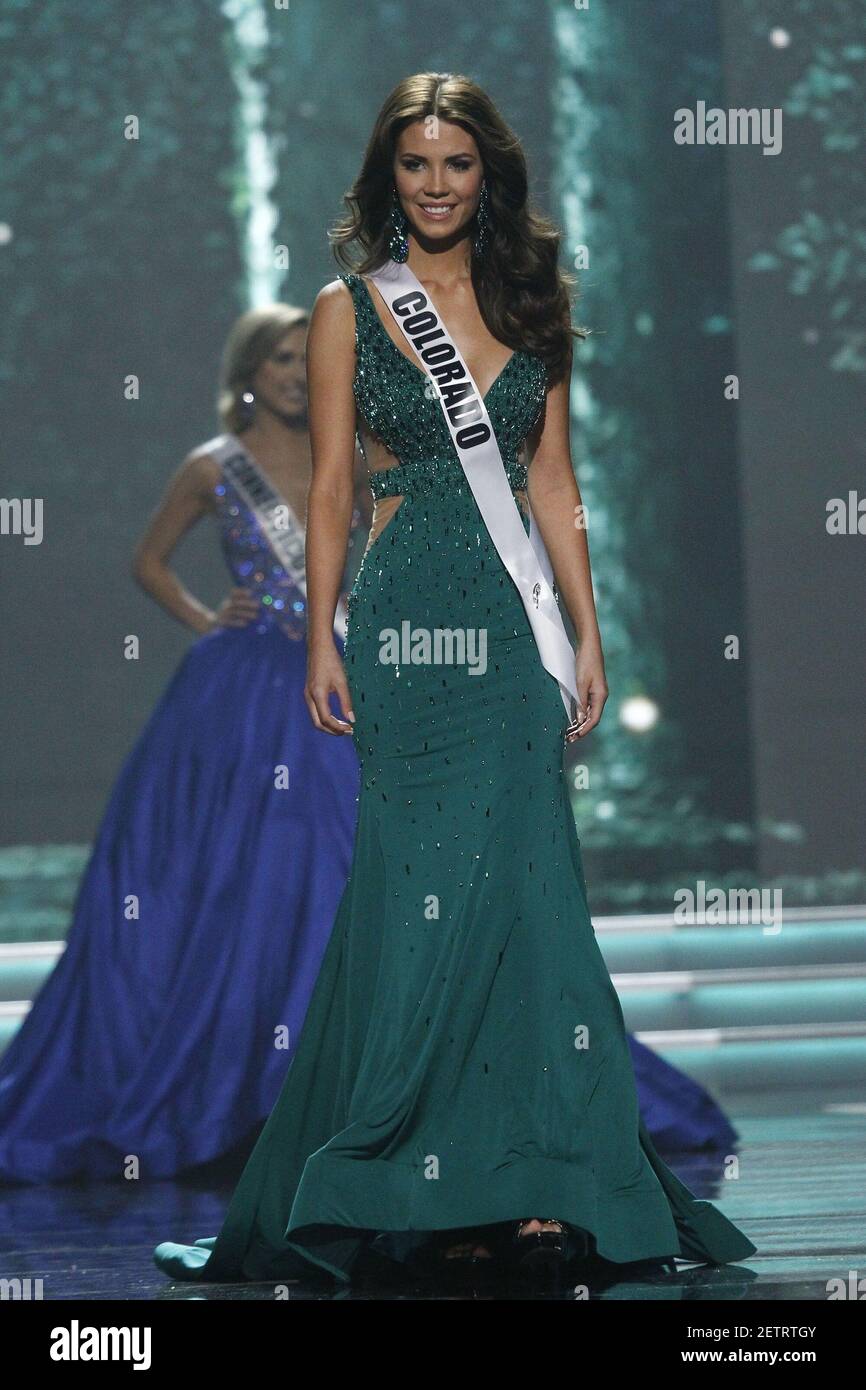 Miss Colorado USA, Sabrina Janssen during the 2017 Miss USA Preliminary