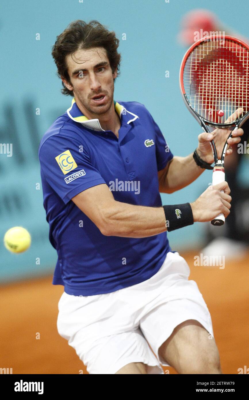 Pablo Cuevas, Uruguay, during Madrid Open Tennis 2017 match. May 12,  2017.(ALTERPHOTOS/Acero) *** Please Use Credit from Credit Field *** Stock  Photo - Alamy