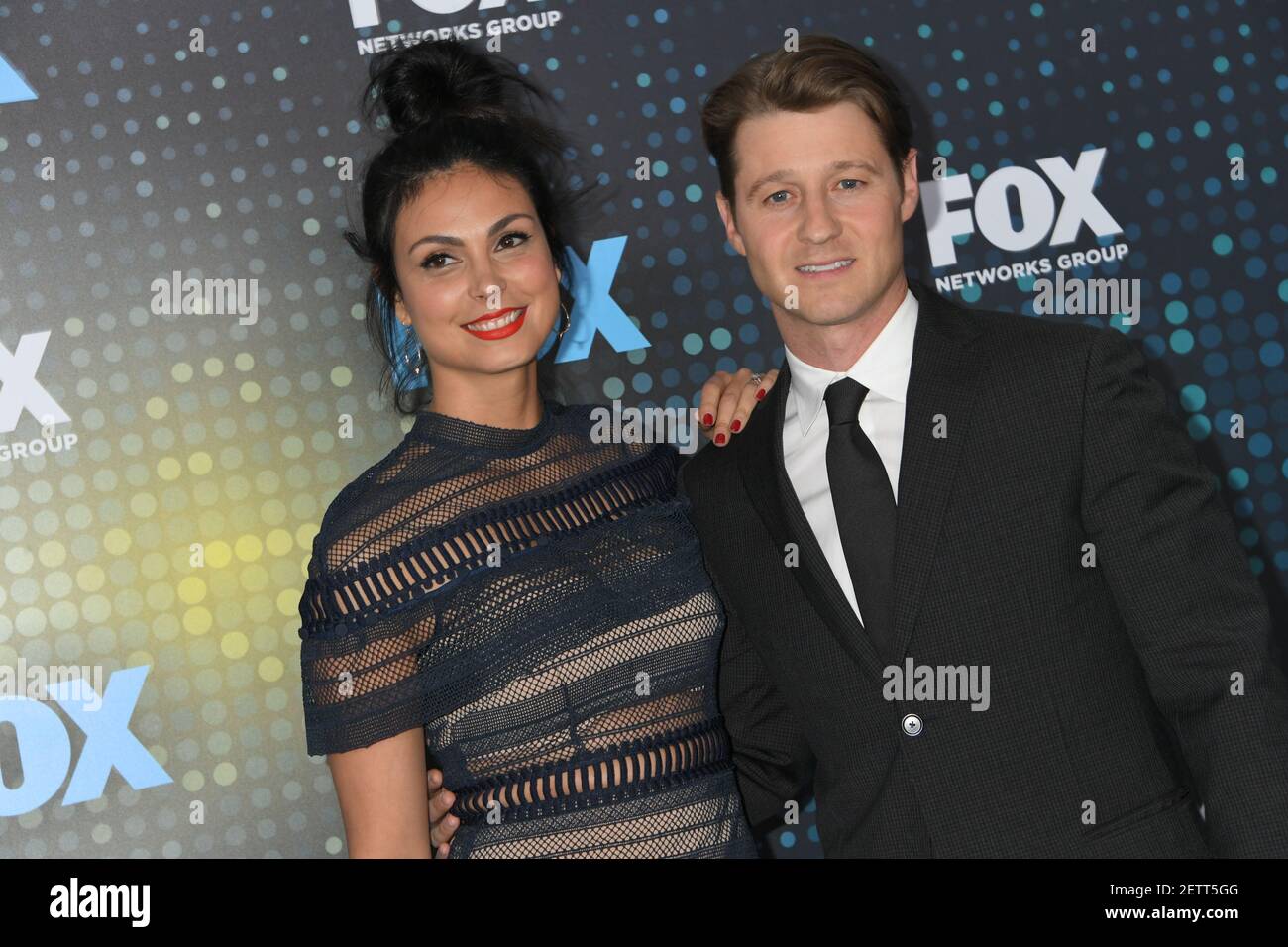LR Cast of Gotham Morena Baccarin, Ben McKenzie arrives to the 2017
