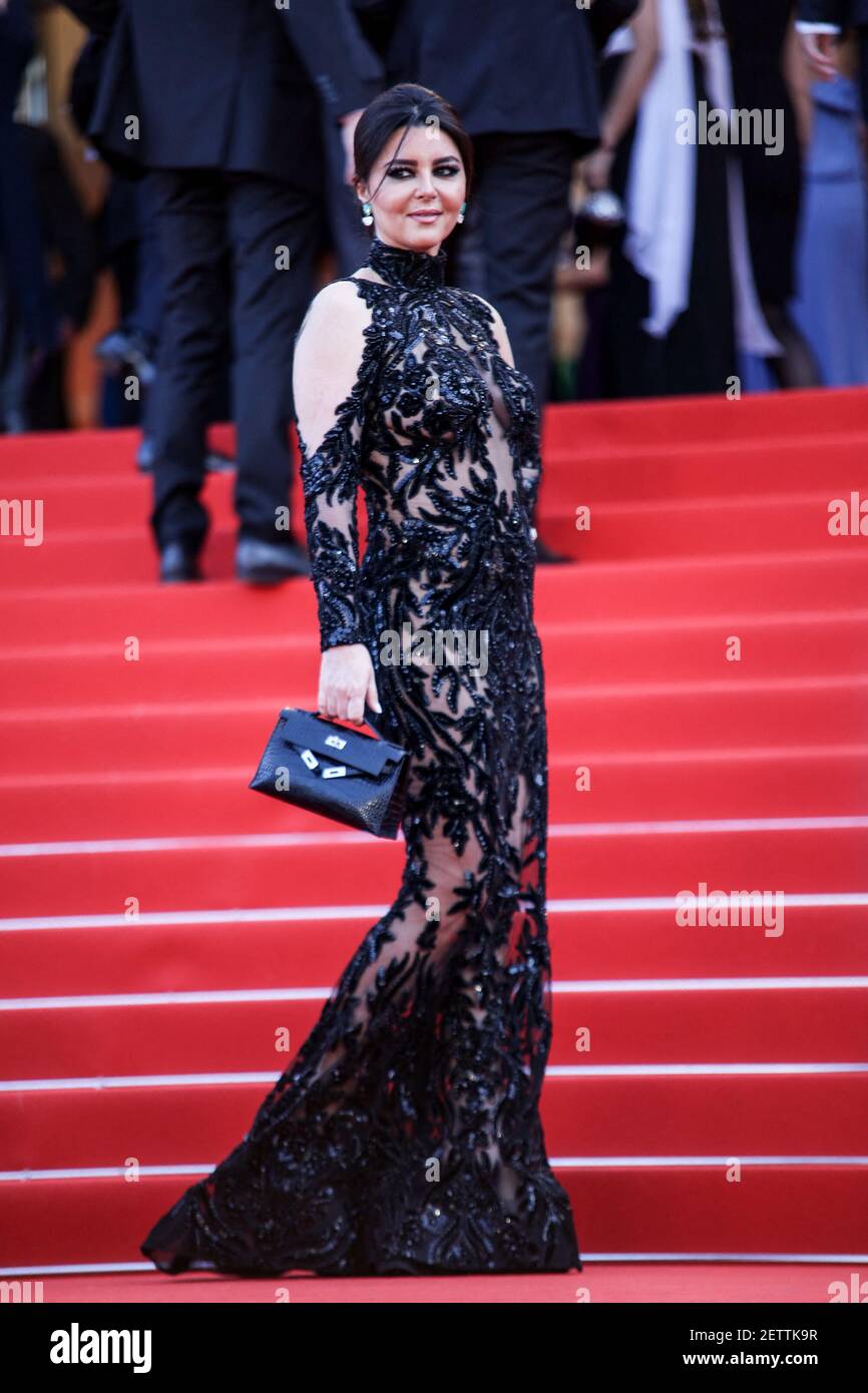 Rym Eltaief arrives to the premiere of 