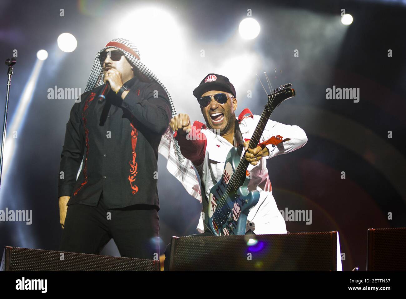 Prophets of Rage perform at the Maximus Music Festival in Sao Paulo, Brazil on May 13, 2017 Prophets of Rage perform at the Maximus Music Festival in Sao Paulo, Brazil on May 13, 2017