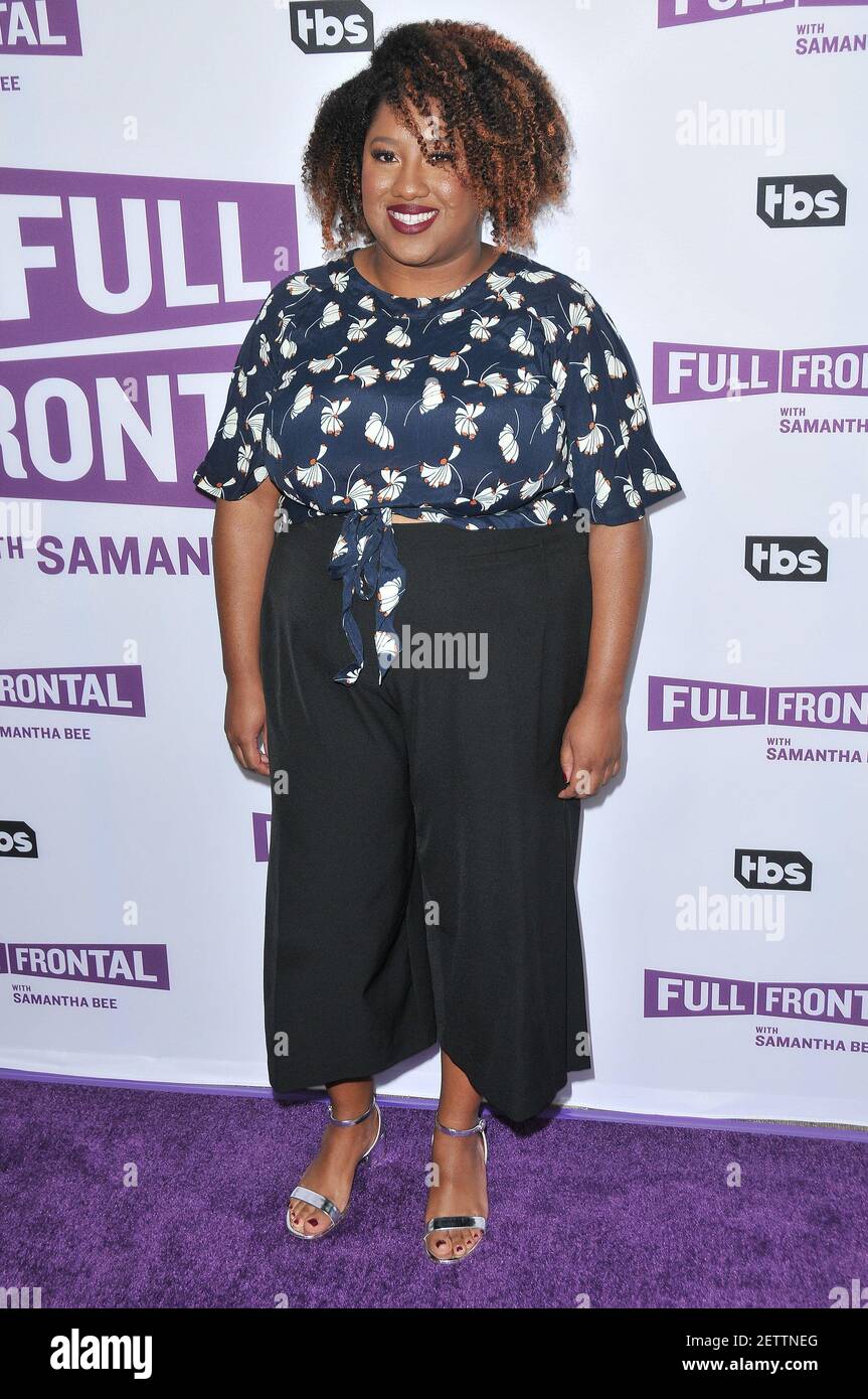 Ashley Nicole Black arrives at TBS' "Full Frontal With Samantha Bee