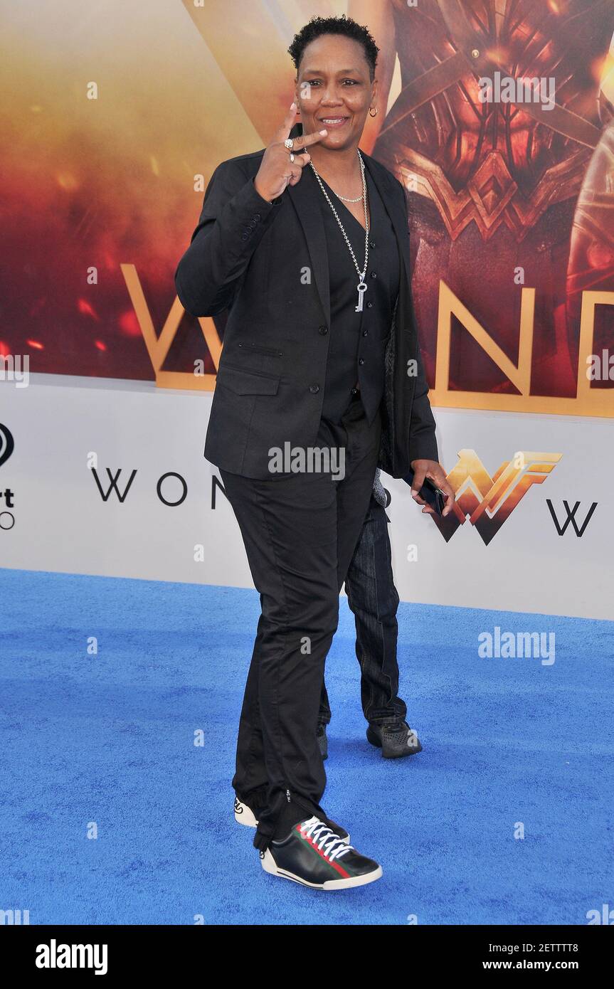 Ann Wolfe arrives at the “Wonder Woman” Los Angeles Premiere held at