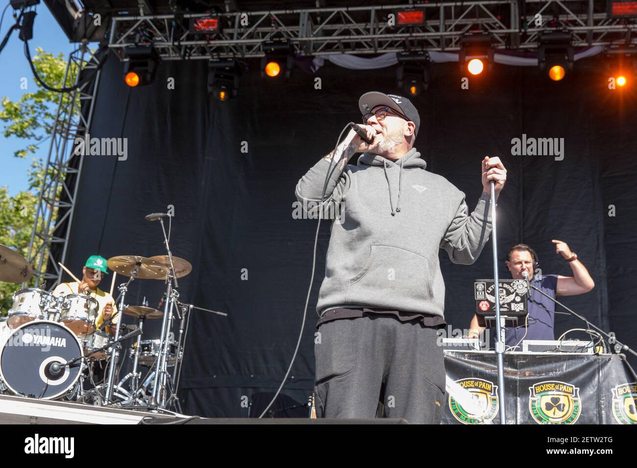 Everlast and DJ Lethal of House of Pain during the BottleRock Napa Valley  Music Festival on