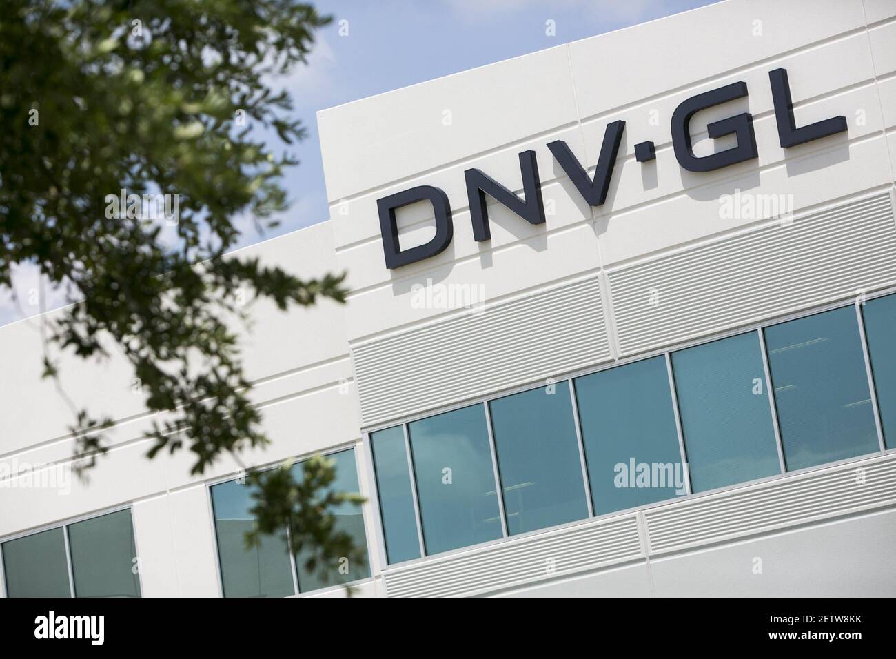 Dnv Houston A logo sign outside of a facility occupied by DNV GL in Katy, Texas, on ...