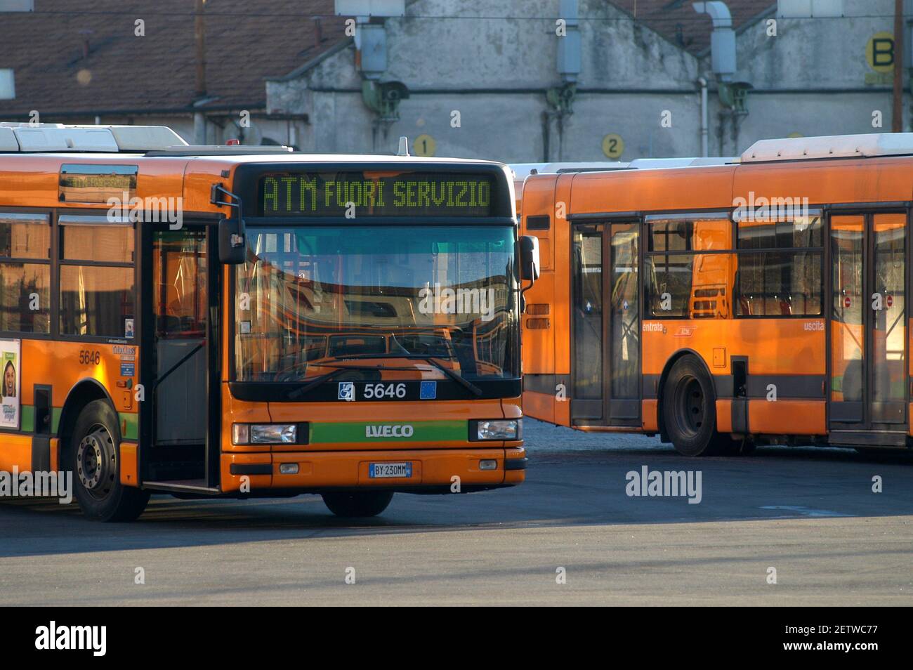 Milan (Italy), public transport bus depot Giambellino Stock Photo Alamy Milan (Italy), public transport bus depot Giambellino Stock Photo Alamy