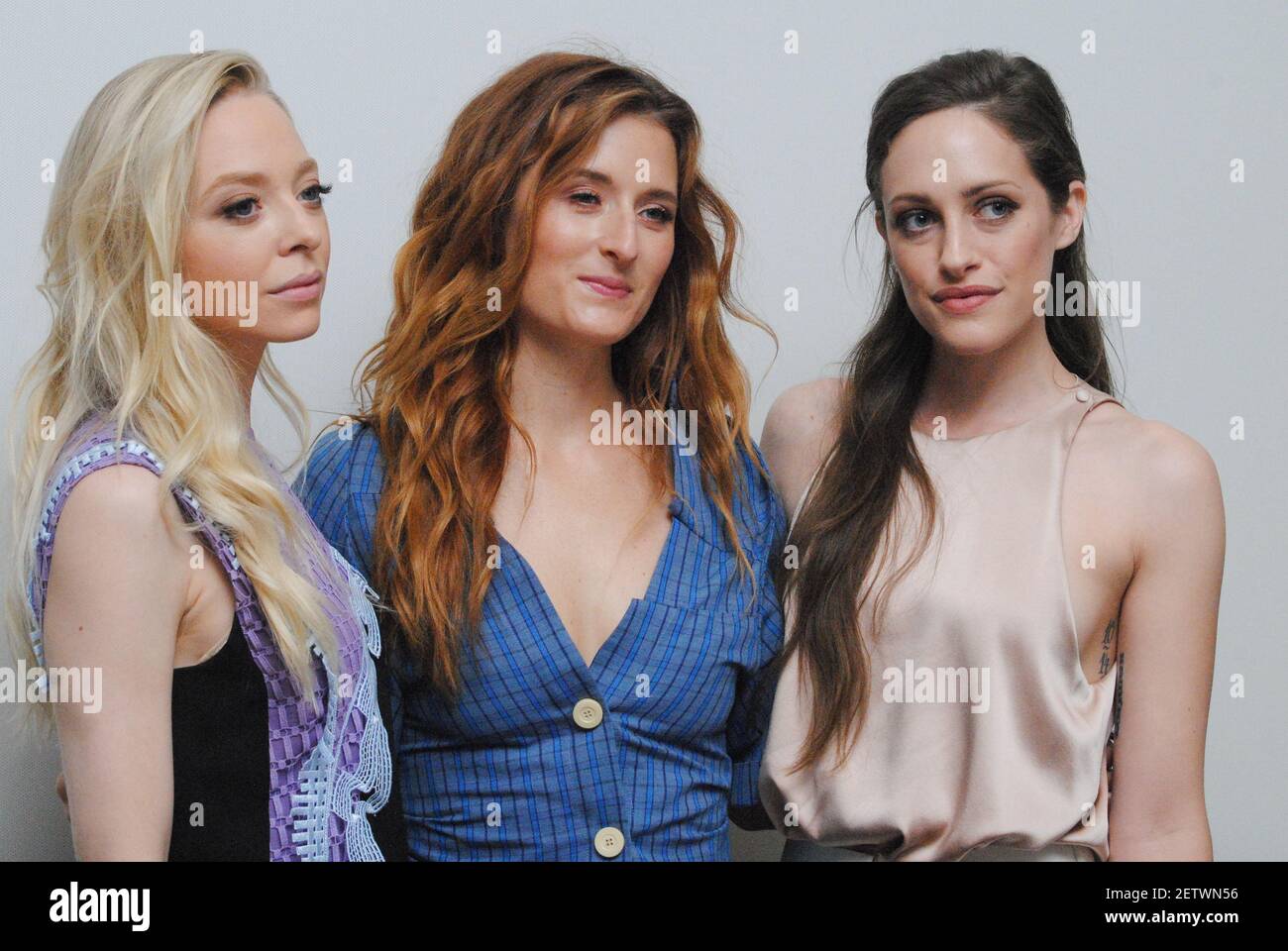 brug Gå til kredsløbet snemand Portia Doubleday, Grace Gummer and Carly Chaikin at the Hollywood Foreign  Press Association press conference for "Mr. Robot" held in Los Angeles, CA  on June 05, 2017. (Photo by Yoram Kahana/Shooting Star) **