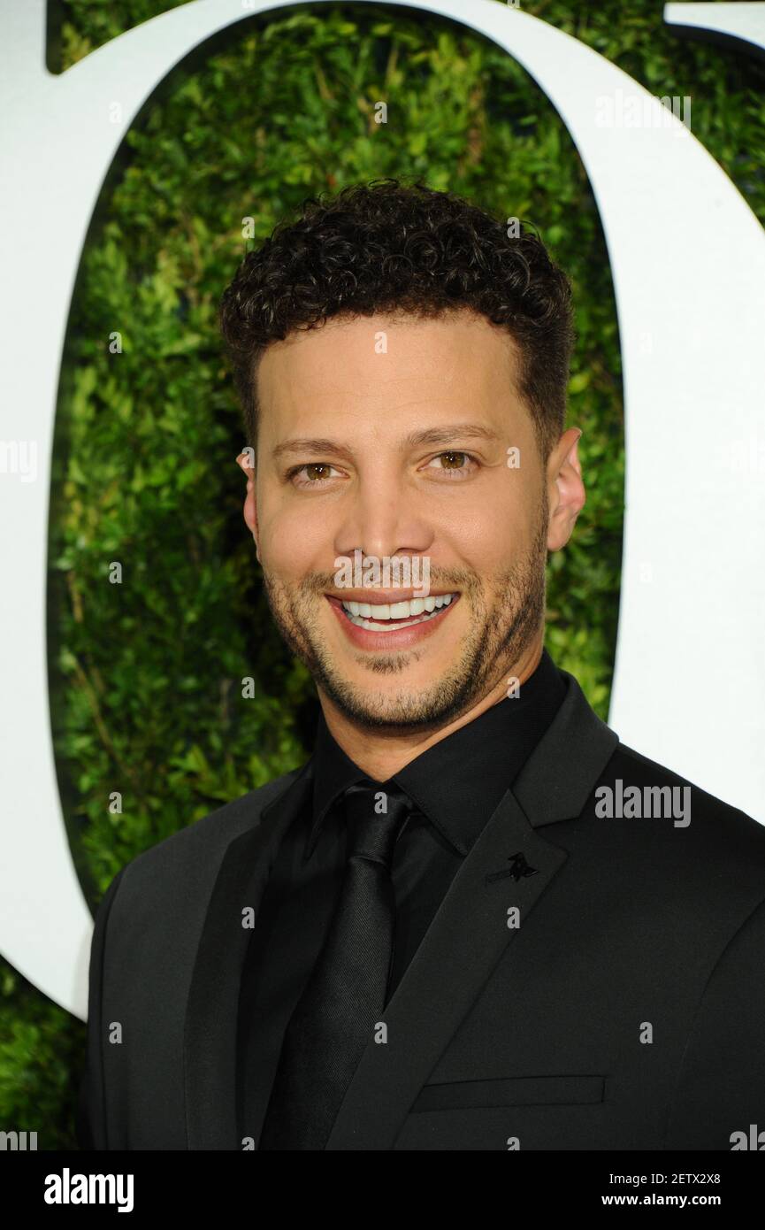 Justin Guarini attends the 2017 Tony Awards, held at Radio City Music