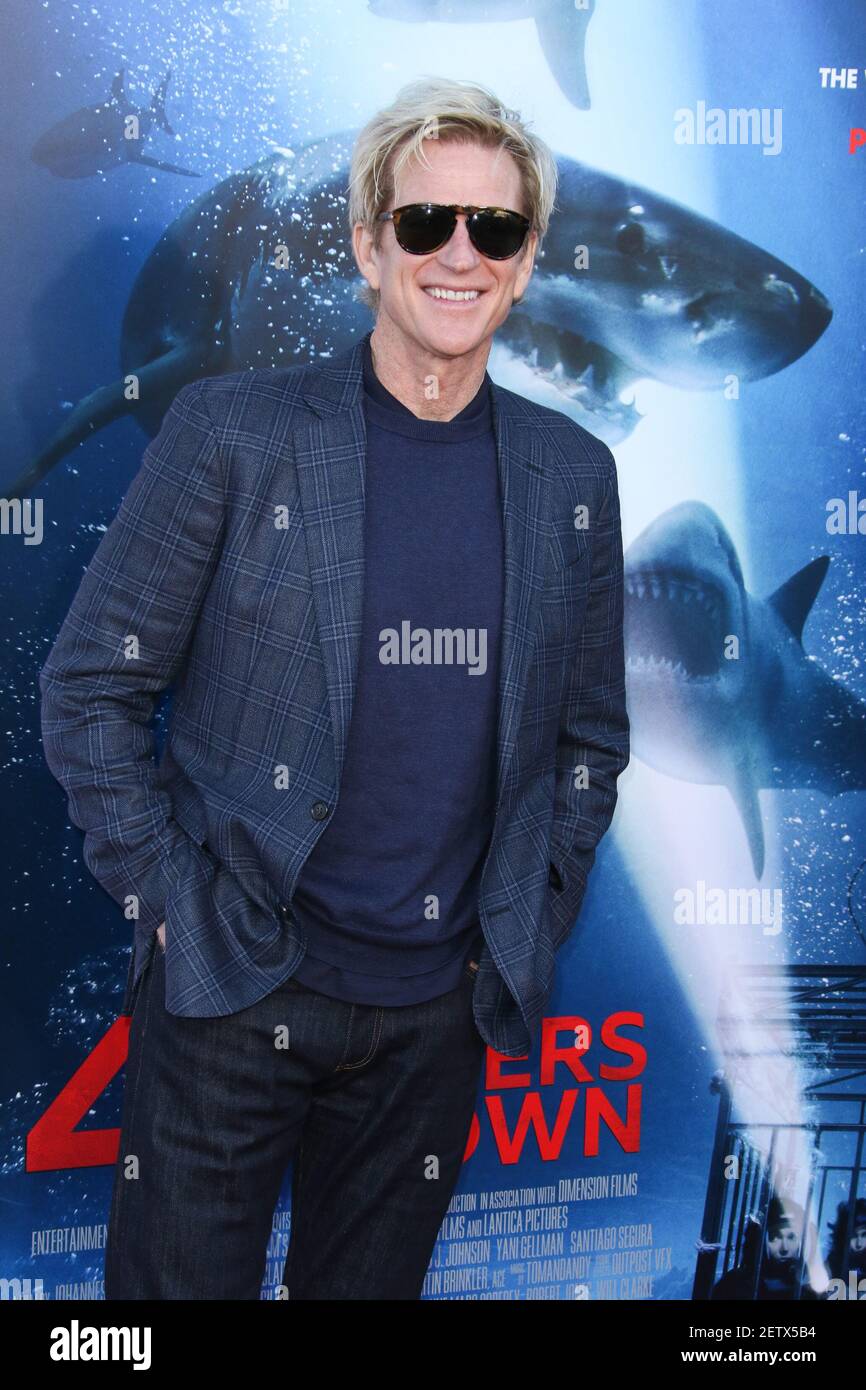 Actor Matthew Modine at the Los Angeles Premiere Of &ldquo;47 Meters Down